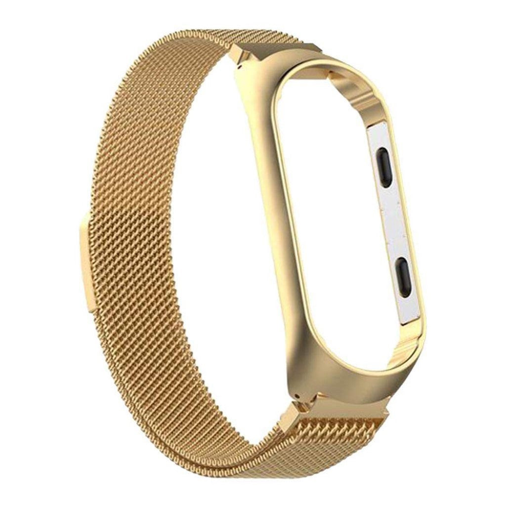Helt vildt fantastisk Xiaomi Mi Smart Band 4 Metal Rem - Guld#serie_5