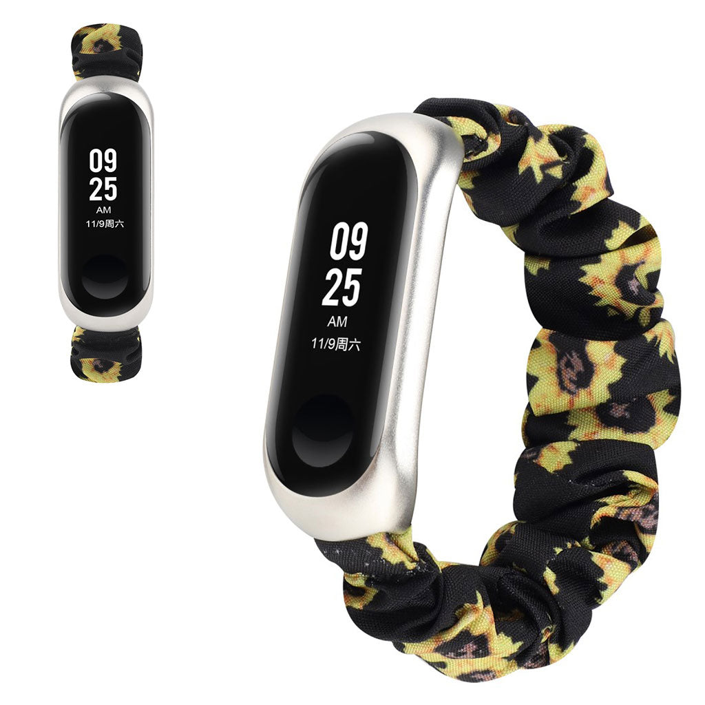 Yndigt Xiaomi Mi Smart Band 4 / Xiaomi Mi Band 3 Nylon Rem - Gul#serie_2