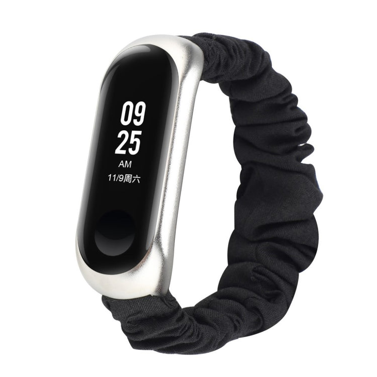Yndigt Xiaomi Mi Smart Band 4 / Xiaomi Mi Band 3 Nylon Rem - Sort#serie_3