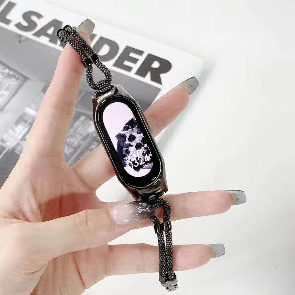 Cool Xiaomi Mi Smart Band 4 / Xiaomi Mi Band 3 Metal Urrem - Sølv#serie_2