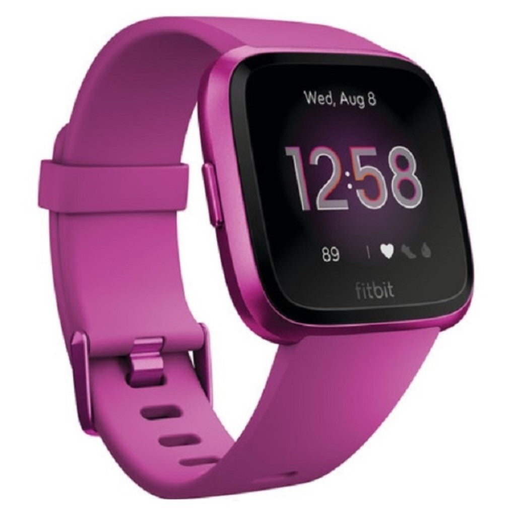Vildt skøn Fitbit Versa 2 Silikone Rem - Lilla#serie_5