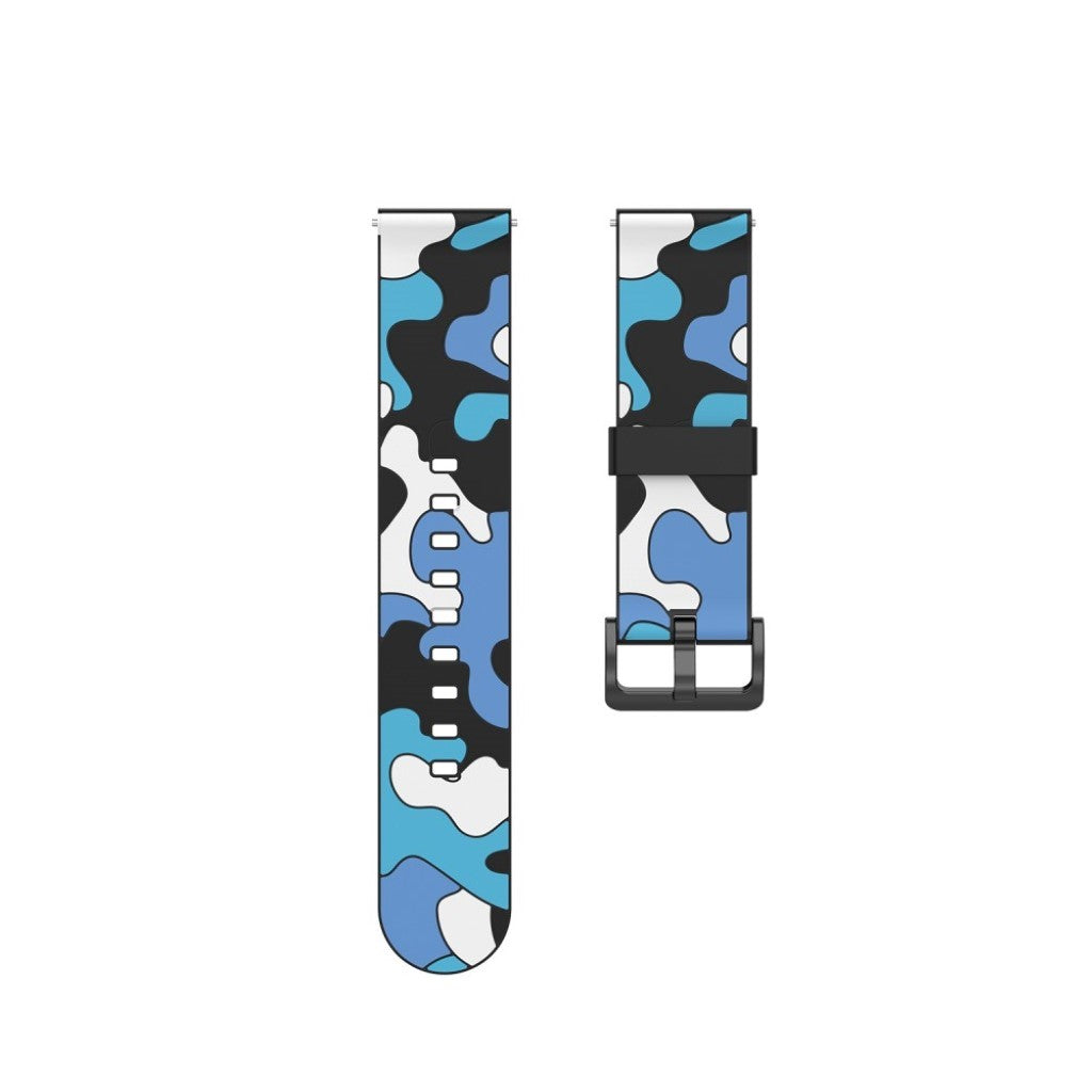 Fantastisk Fitbit Versa 2 / Fitbit Versa Lite Silikone Rem - Blå#serie_6