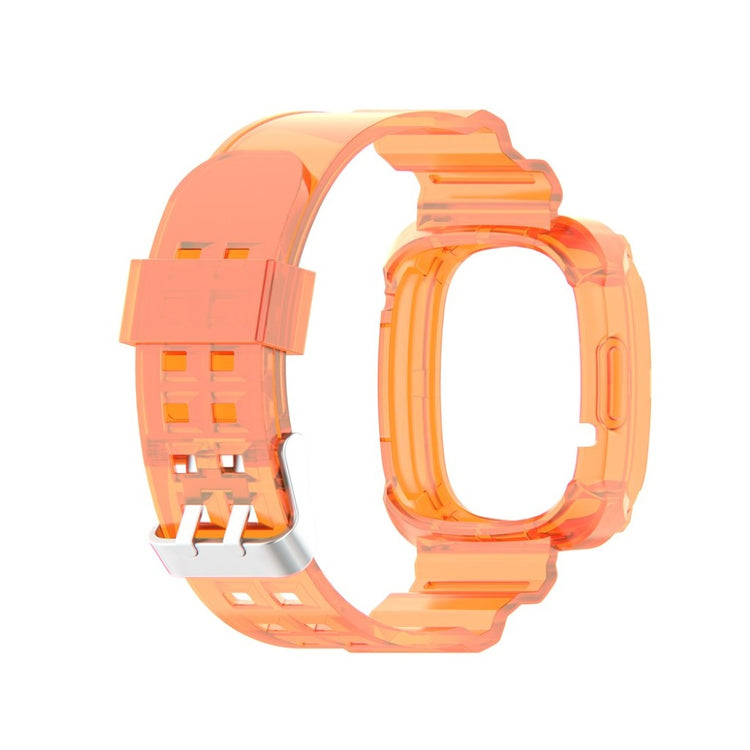 Vildt hårdfør Fitbit Versa 3 / Fitbit Sense Silikone Rem - Orange#serie_4