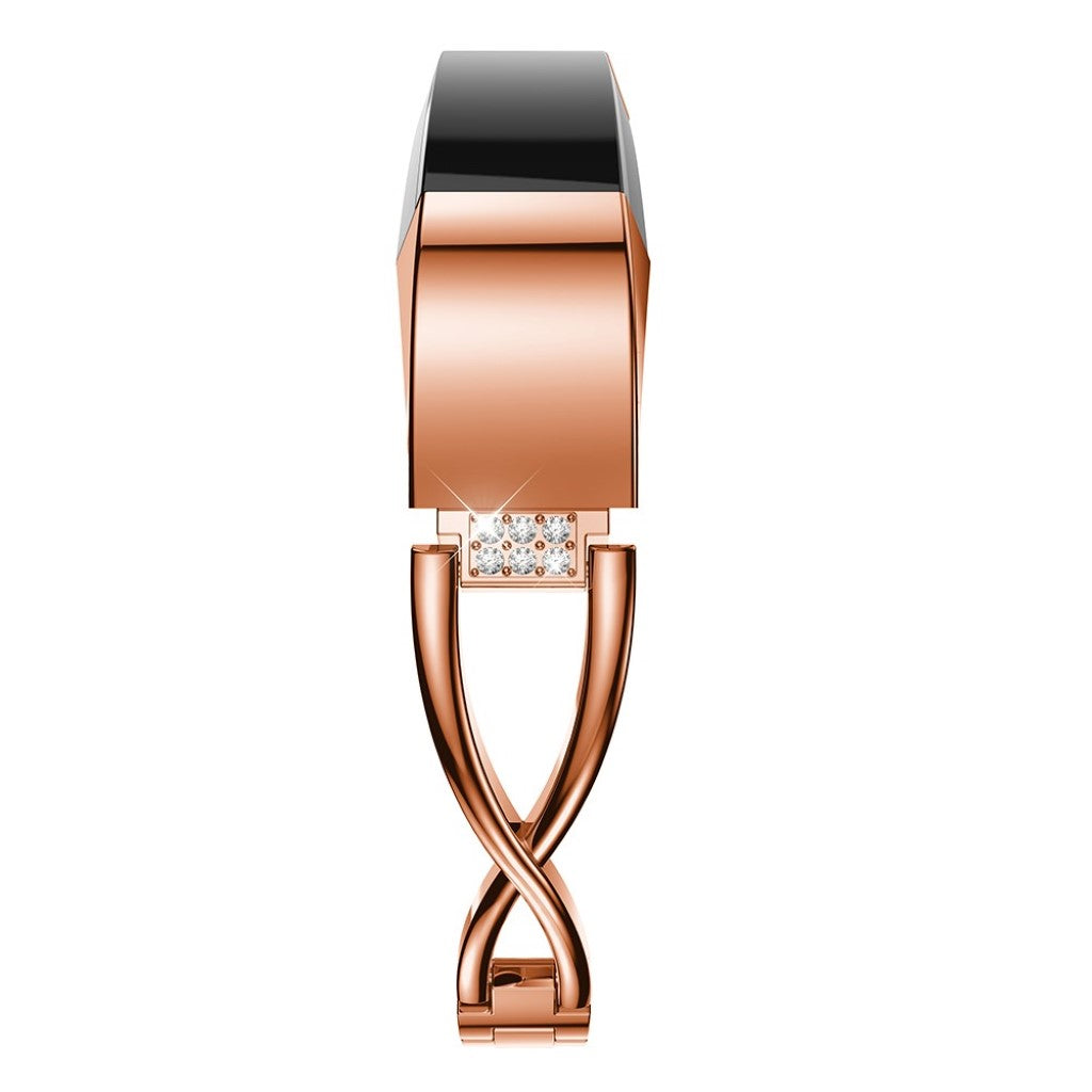 Vildt fint Fitbit Alta HR Metal og Rhinsten Rem - Flerfarvet#serie_2