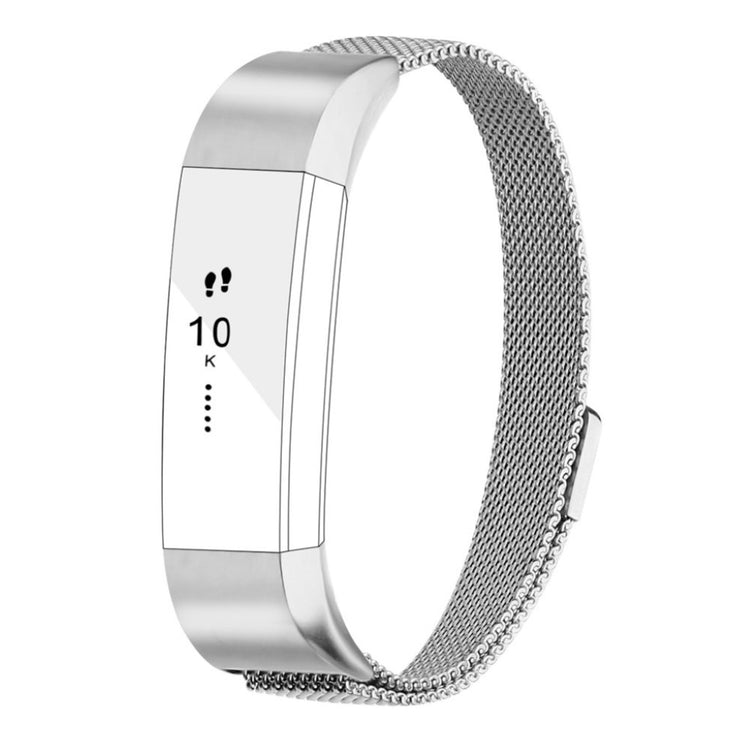 Helt vildt fint Fitbit Alta HR Metal Rem - Sølv#serie_2