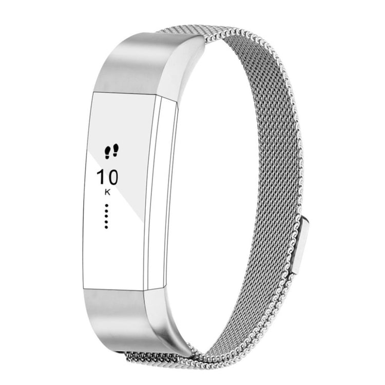 Helt vildt fint Fitbit Alta HR Metal Rem - Sølv#serie_2