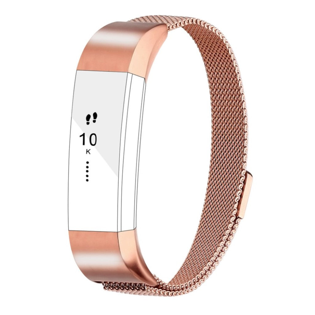 Helt vildt fint Fitbit Alta HR Metal Rem - Pink#serie_3