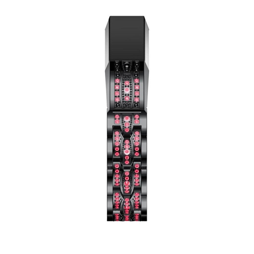 Vildt pænt Fitbit Alta Metal og Rhinsten Rem - Pink#serie_2