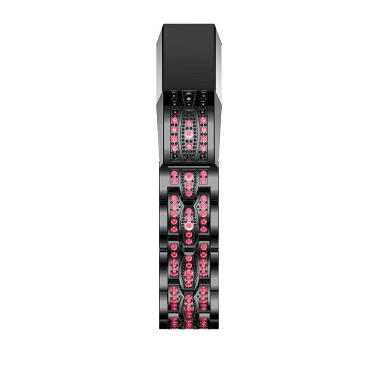 Vildt pænt Fitbit Alta Metal og Rhinsten Rem - Pink#serie_2