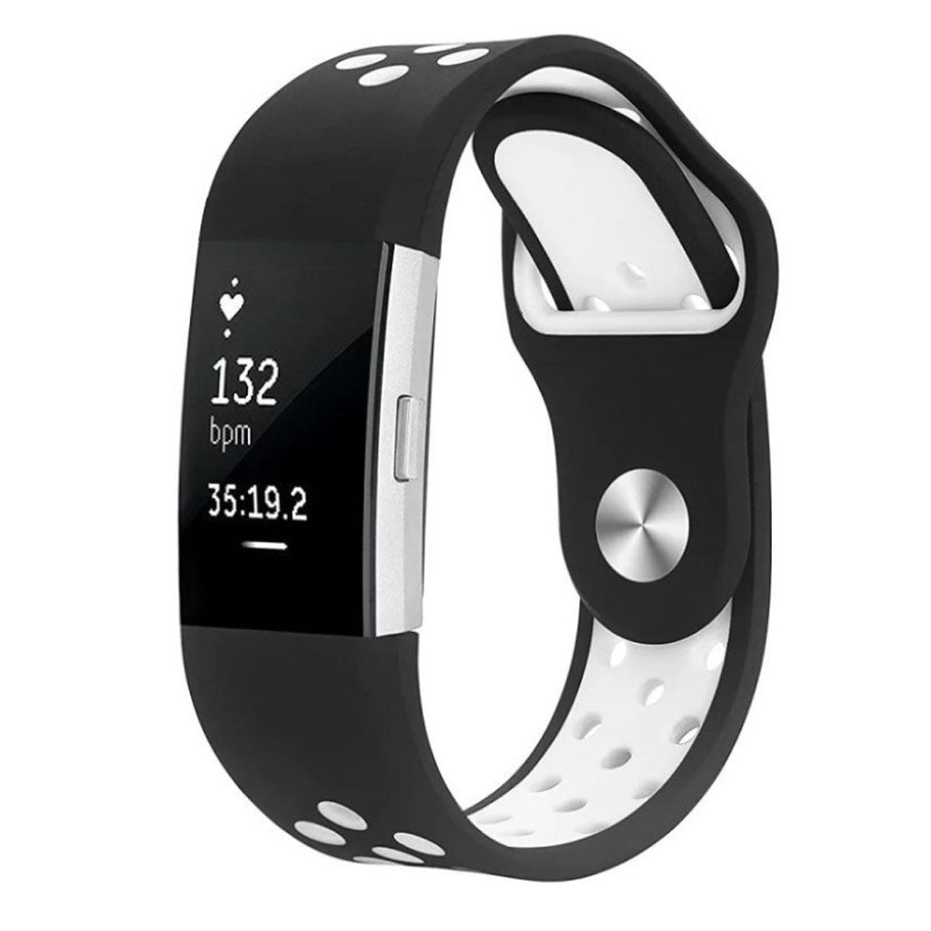 Meget kรธnt Fitbit Charge 2 Silikone Rem - Sort#serie_1