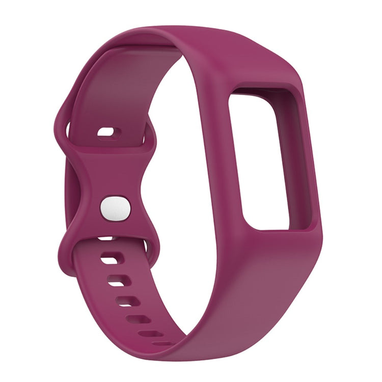 Mega nydelig Fitbit Charge 3 Silikone Rem - Rød#serie_8