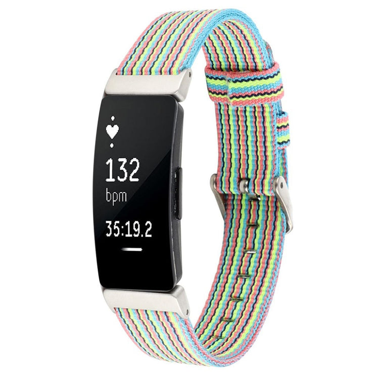 Super fantastisk Fitbit Inspire Nylon Rem - Flerfarvet#serie_7