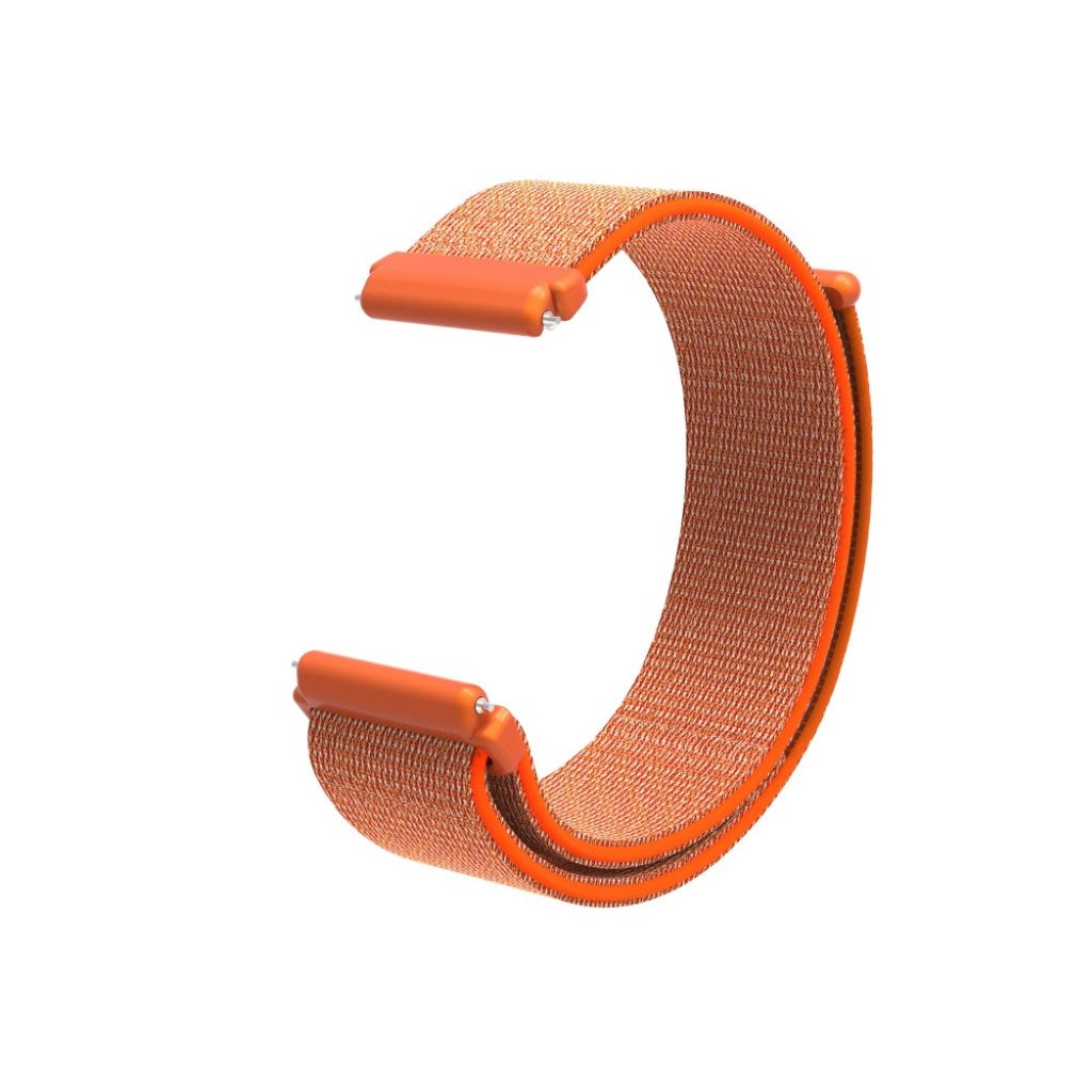 Rigtigt pænt Fitbit Versa Lite Nylon Rem - Orange#serie_2