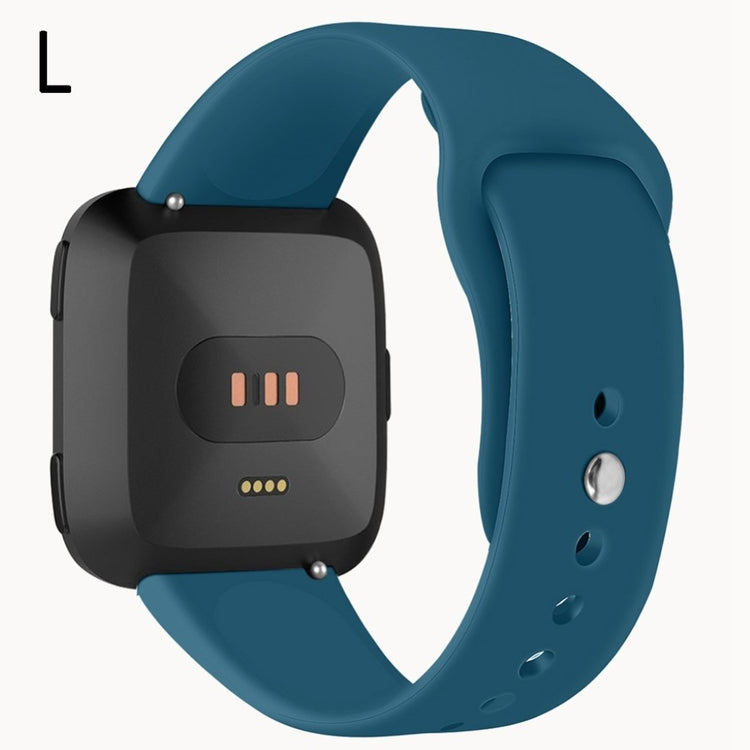 Helt vildt sejt Fitbit Versa Lite Silikone Rem - Blå#serie_11