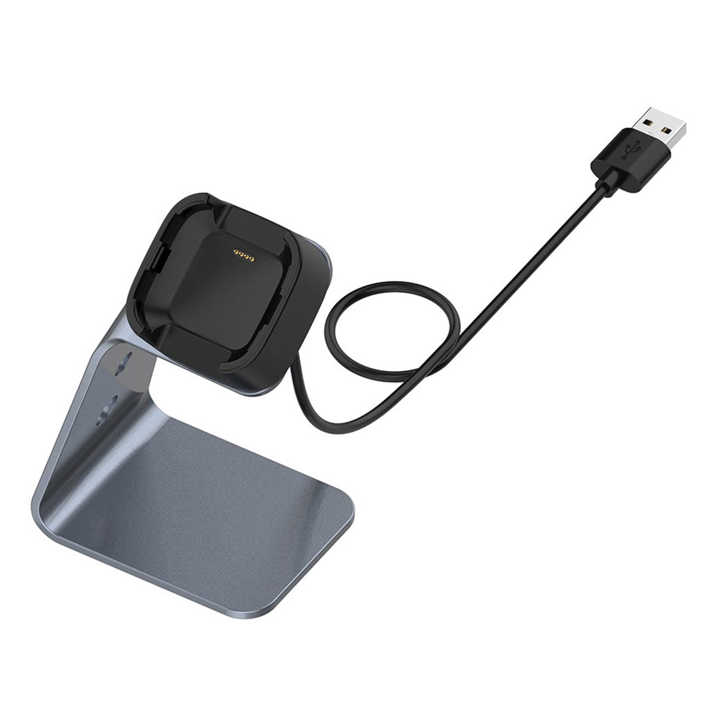 Metal Fitbit Versa Lite Ladestation - Sรธlv#serie_1