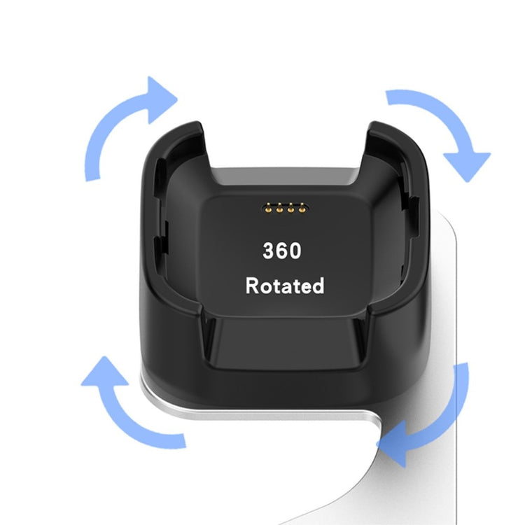 Metal Fitbit Versa Lite   Ladestation - Sølv#serie_1