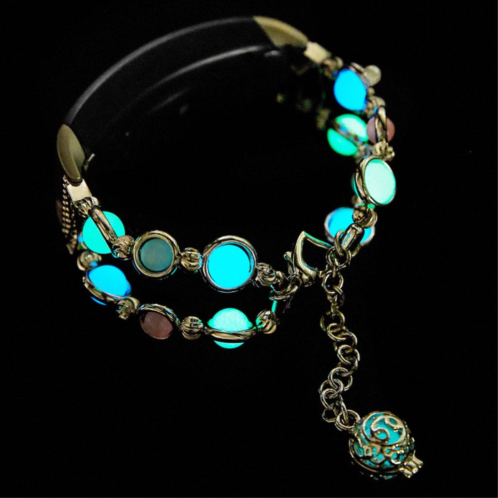 Fed Fitbit Charge 4 / Fitbit Charge 3 Metal og Rhinsten Rem - Sort#serie_1