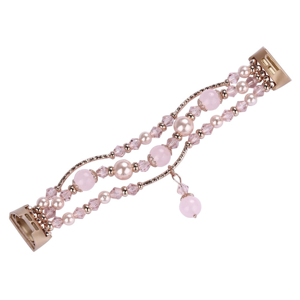 Cool Fitbit Charge 4 / Fitbit Charge 3 Metal og Plastik Rem - Pink#serie_1