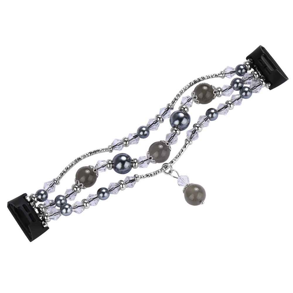 Cool Fitbit Charge 4 / Fitbit Charge 3 Metal og Plastik Rem - Sort#serie_2