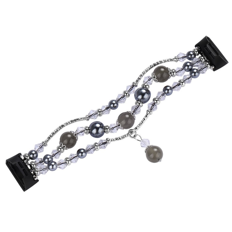 Cool Fitbit Charge 4 / Fitbit Charge 3 Metal og Plastik Rem - Sort#serie_2