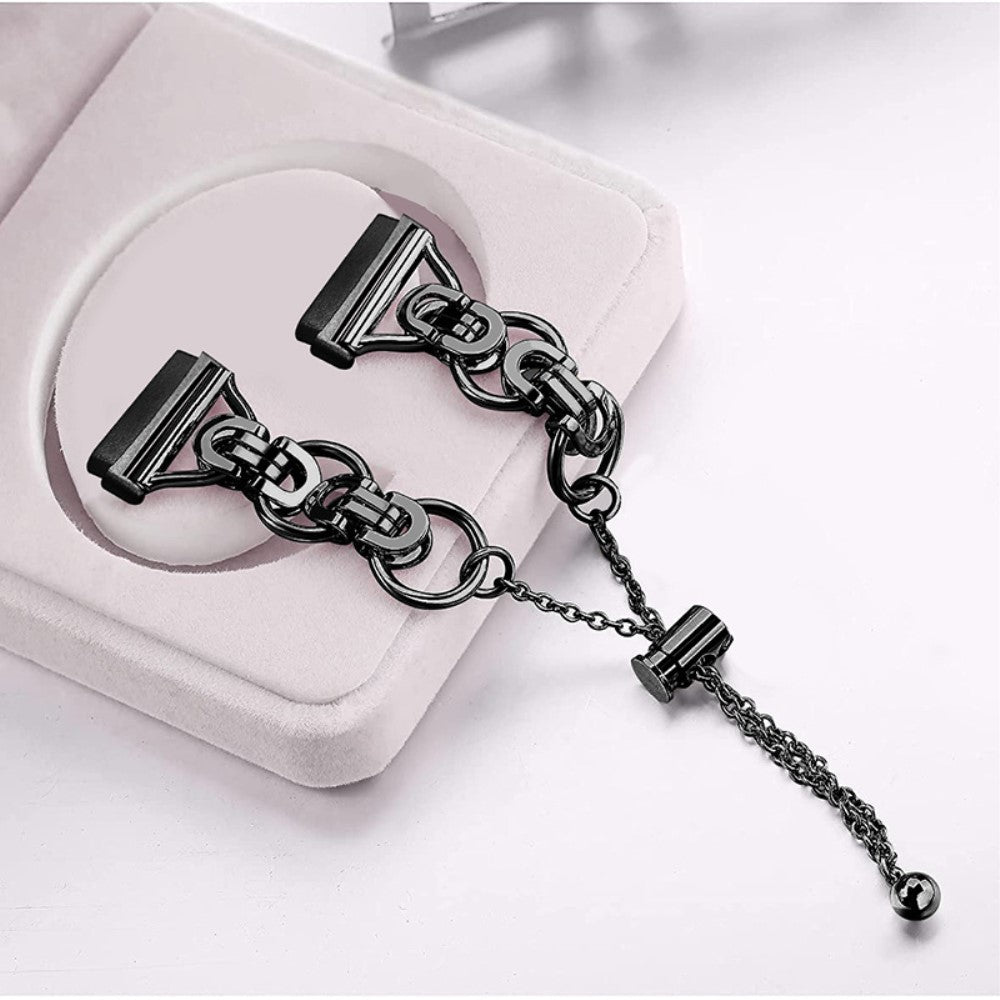 Pรฆnt Fitbit Versa 3 Metal Rem - Sort#serie_1