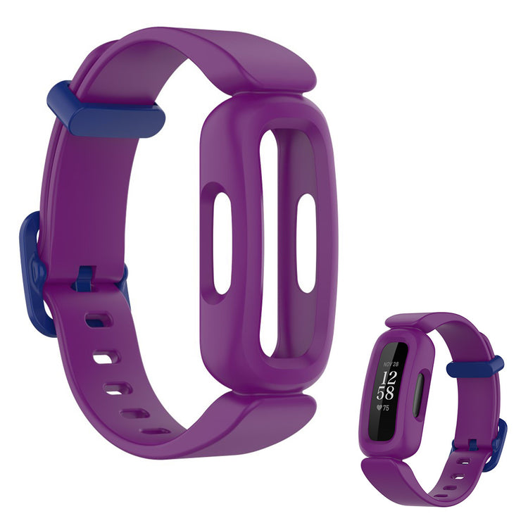 Fitbit Ace 3 / Inspire 2 integrated watch band - Purple / Dark Blue#serie_7