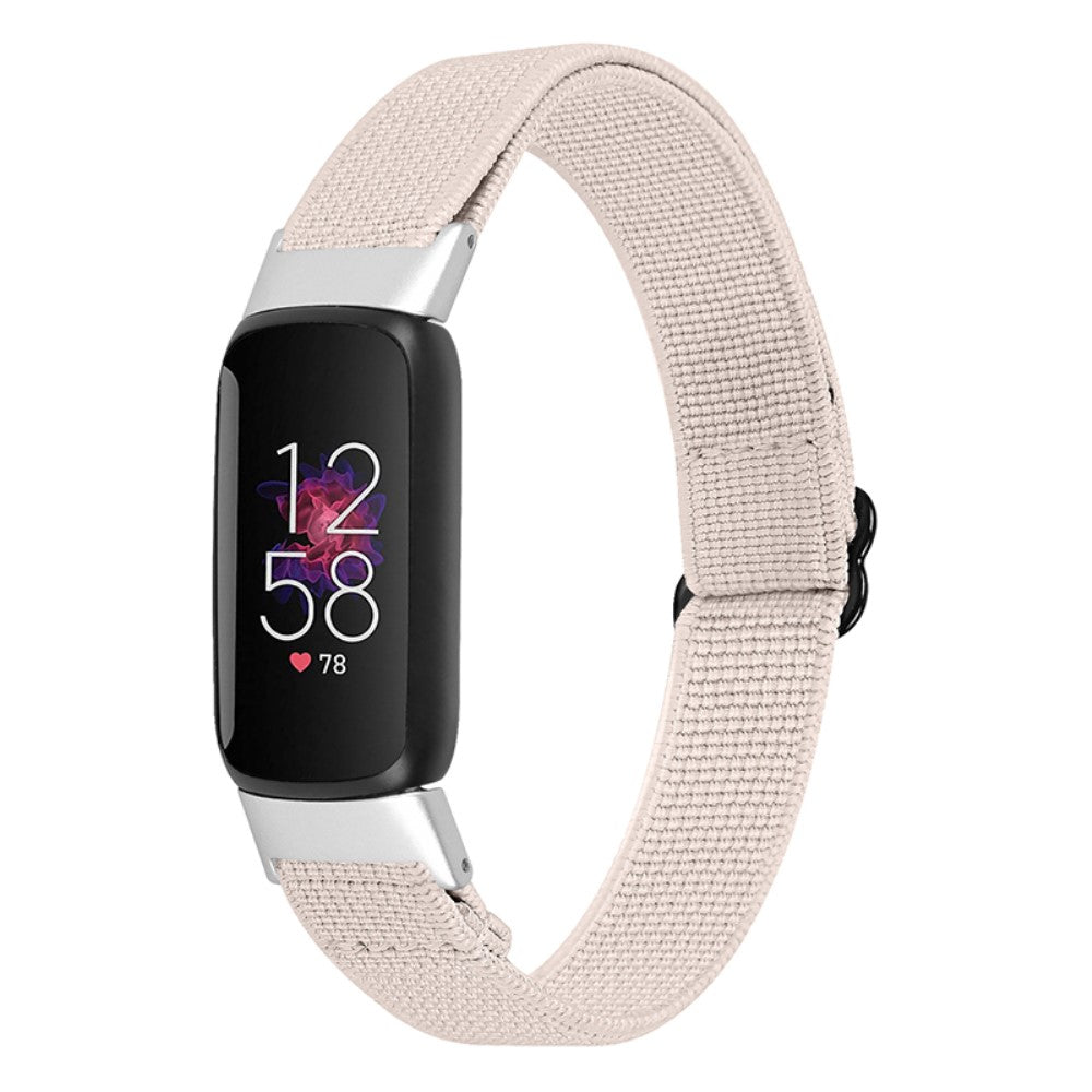 Helt vildt flot Fitbit Luxe Nylon Rem - Brun#serie_8