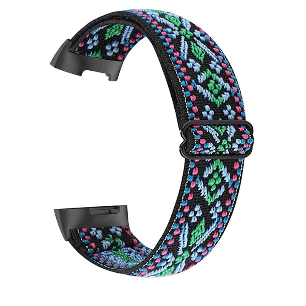 Alle tiders Fitbit Charge 5 Nylon Rem - Grøn#serie_3