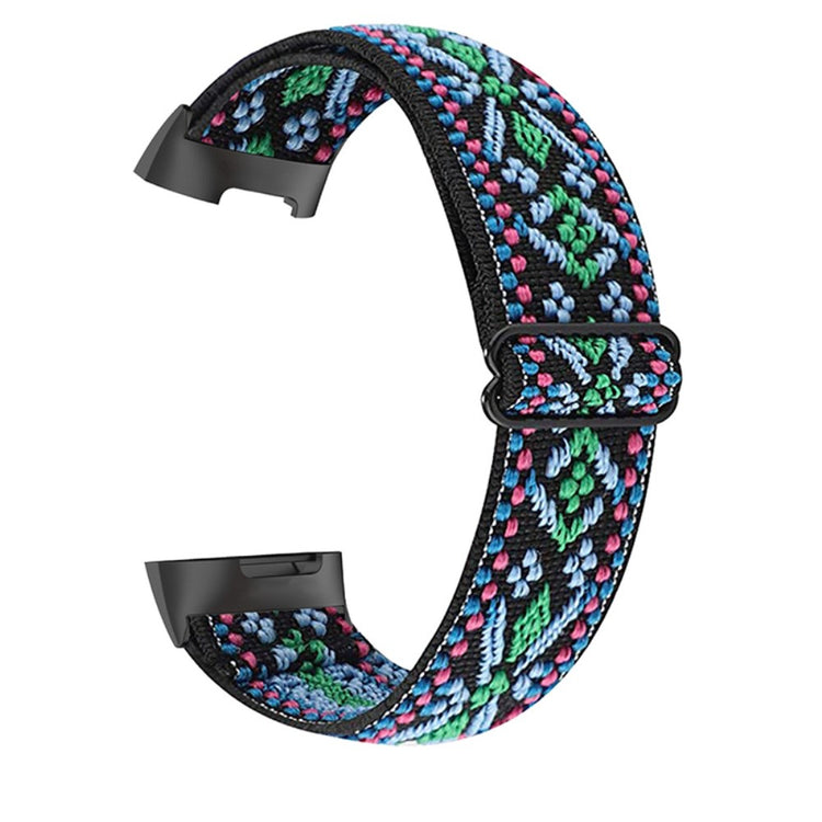 Alle tiders Fitbit Charge 5 Nylon Rem - Grøn#serie_3