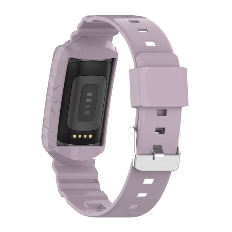 Helt vildt sejt Universal Fitbit Silikone Rem - Lilla#serie_8
