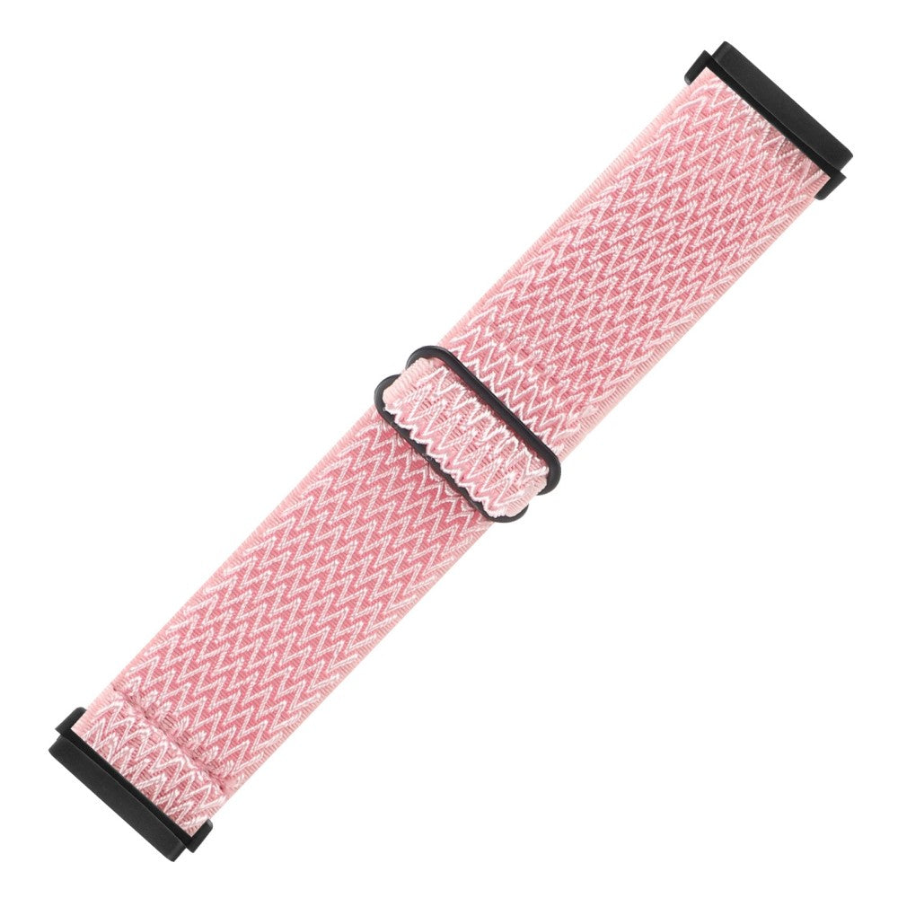 Nydelig Universal Fitbit Nylon Rem - Pink#serie_6