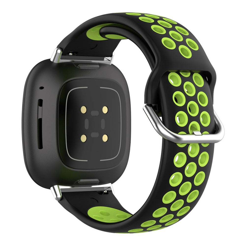 Tidslรธst Universal Fitbit Silikone Rem - Grรธn#serie_1