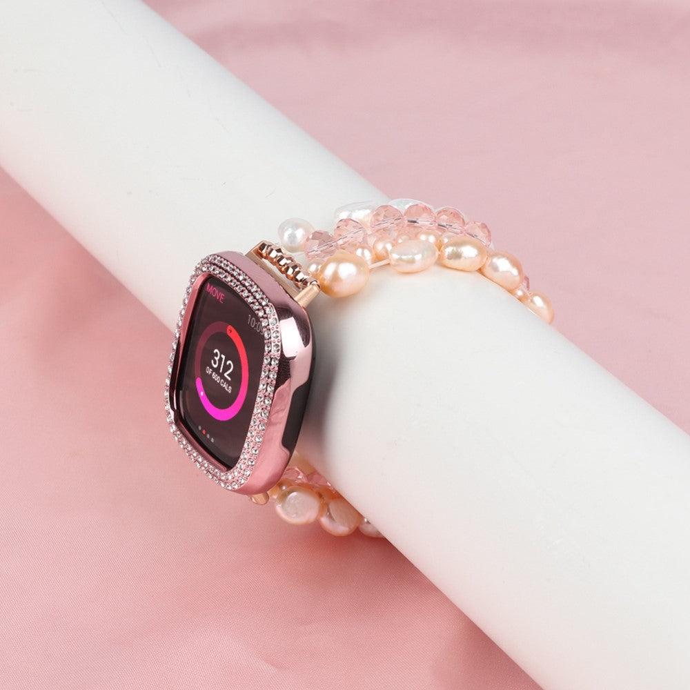 Supercool Universal Fitbit Rhinsten Rem - Pink#serie_1