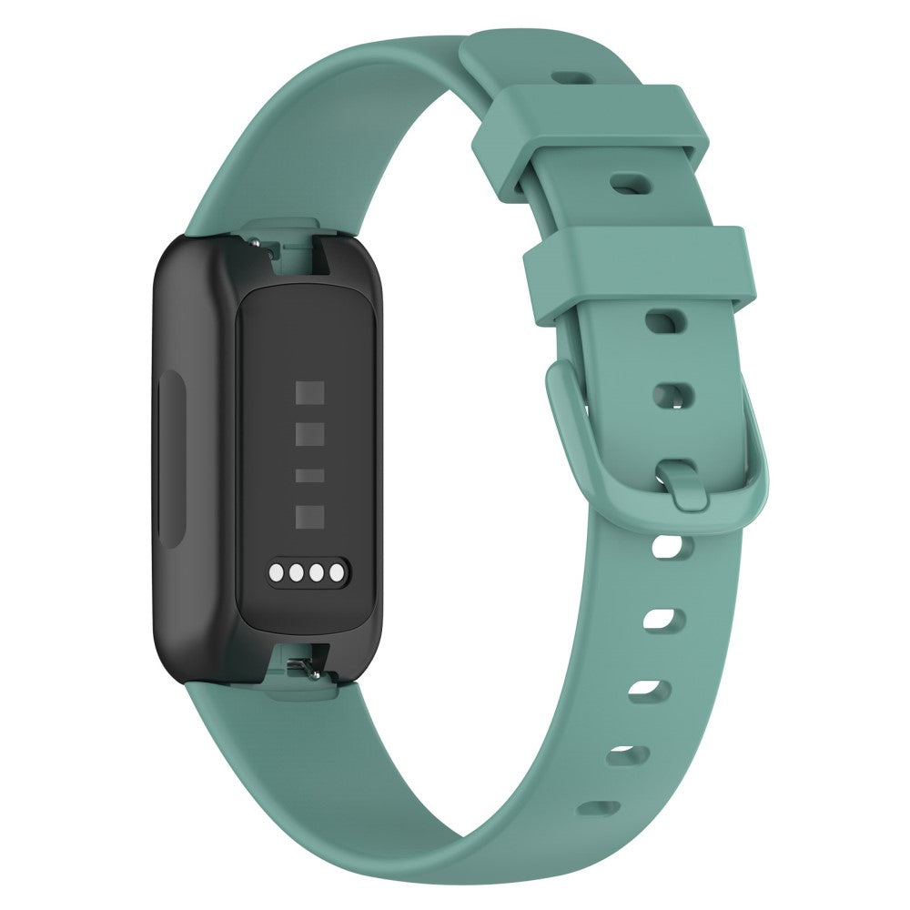 Mega elegant Fitbit Inspire 3 Silikone Rem - Stรธrrelse: L - Grรธn#serie_1