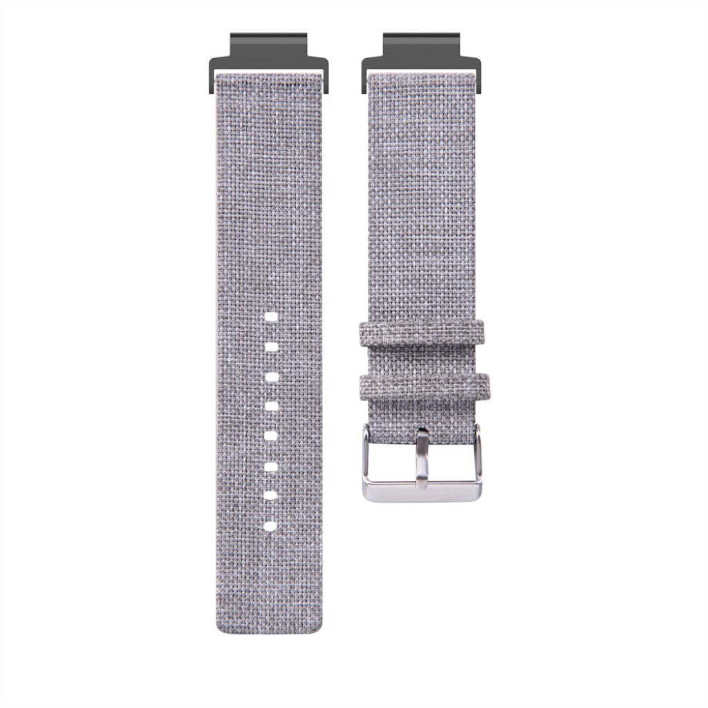 Vildt sejt Universal Garmin Nylon Rem - Sølv#serie_4