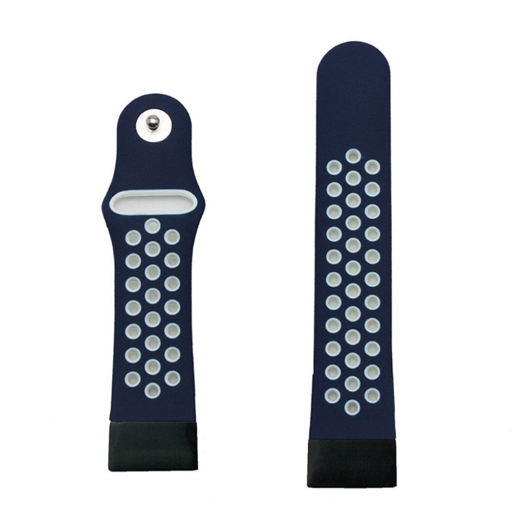 Rigtigt fint Universal Garmin Silikone Rem - Blå#serie_10