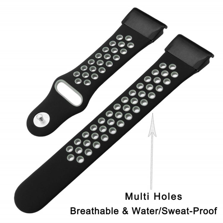 Rigtigt fint Universal Garmin Silikone Rem - Sort#serie_3