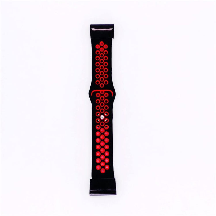 Rigtigt fint Universal Garmin Silikone Rem - Sort#serie_5