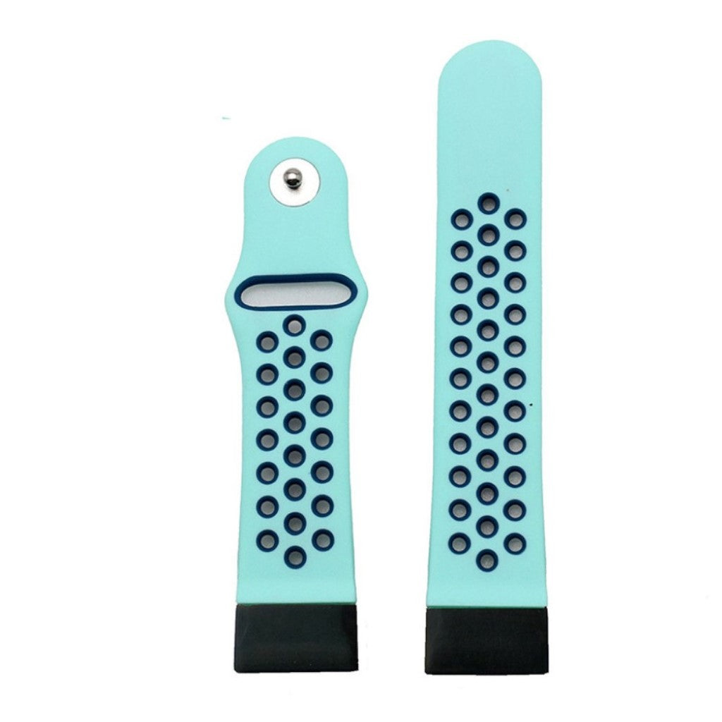 Rigtigt fint Universal Garmin Silikone Rem - Blå#serie_9