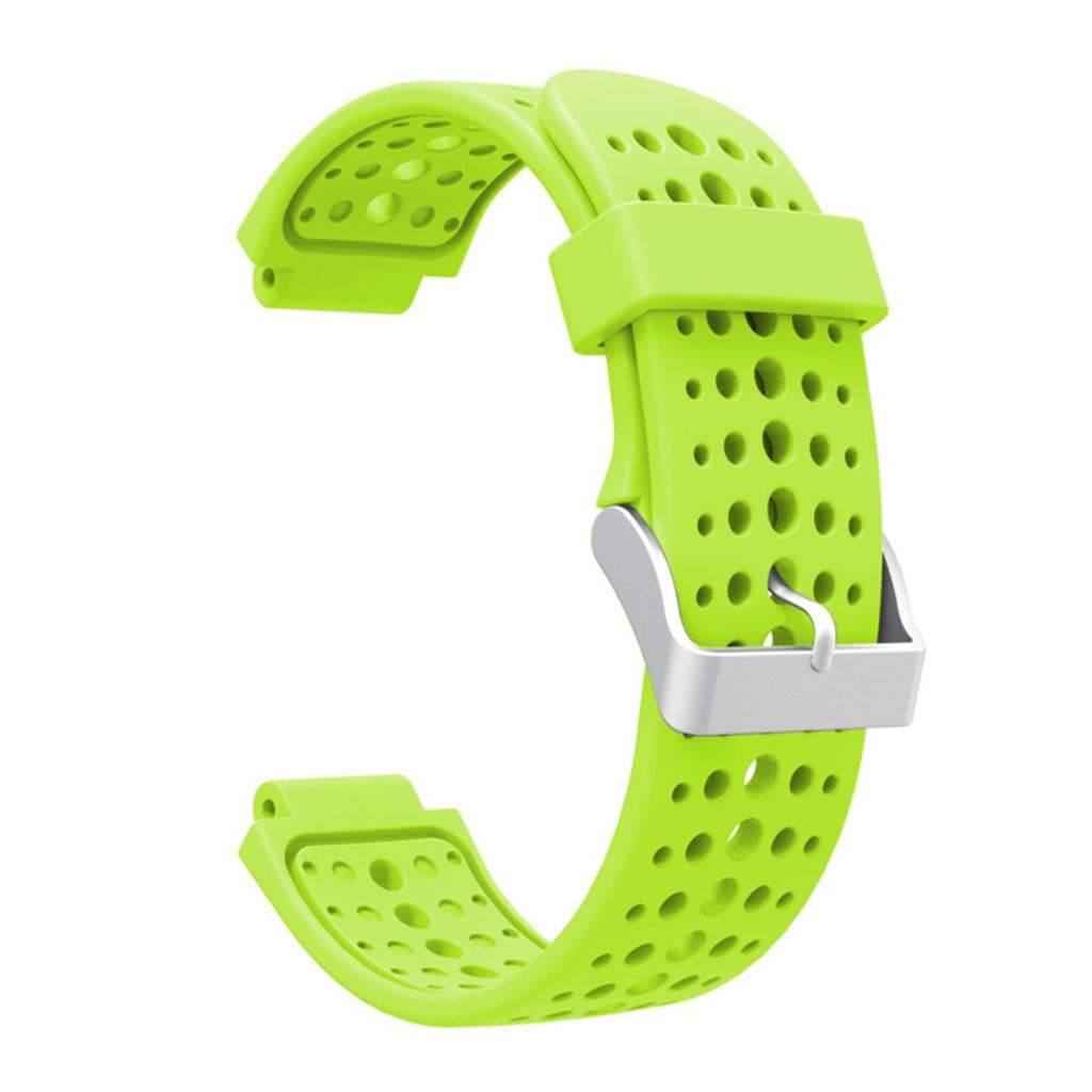 Helt vildt fed Universal Garmin Silikone Rem - Grøn#serie_5