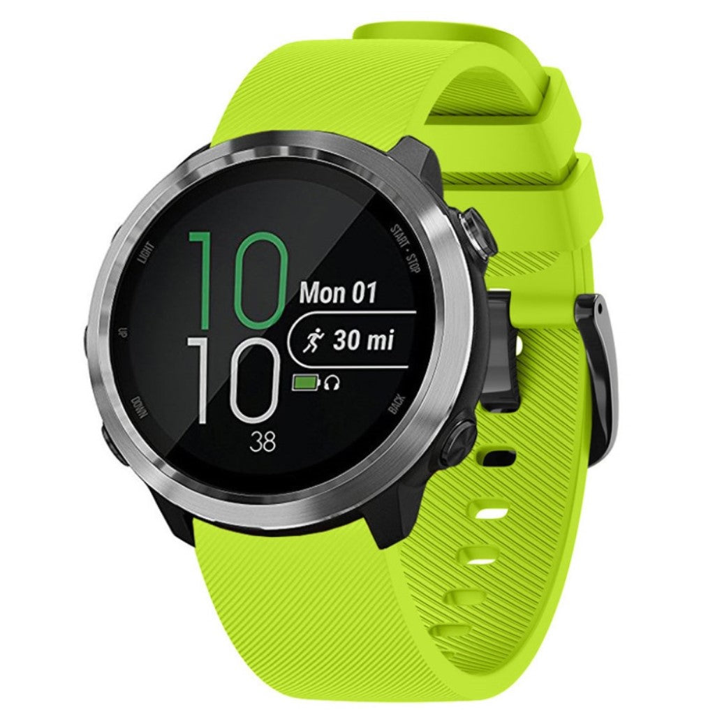 Vildt cool Universal Garmin Silikone Rem - Grøn#serie_1