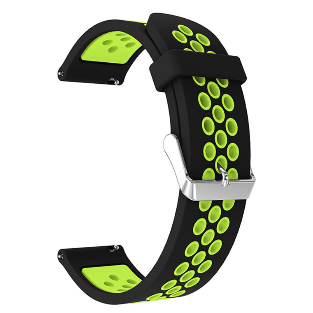 Mega kรธnt Universal Garmin Silikone Rem - Sort#serie_1