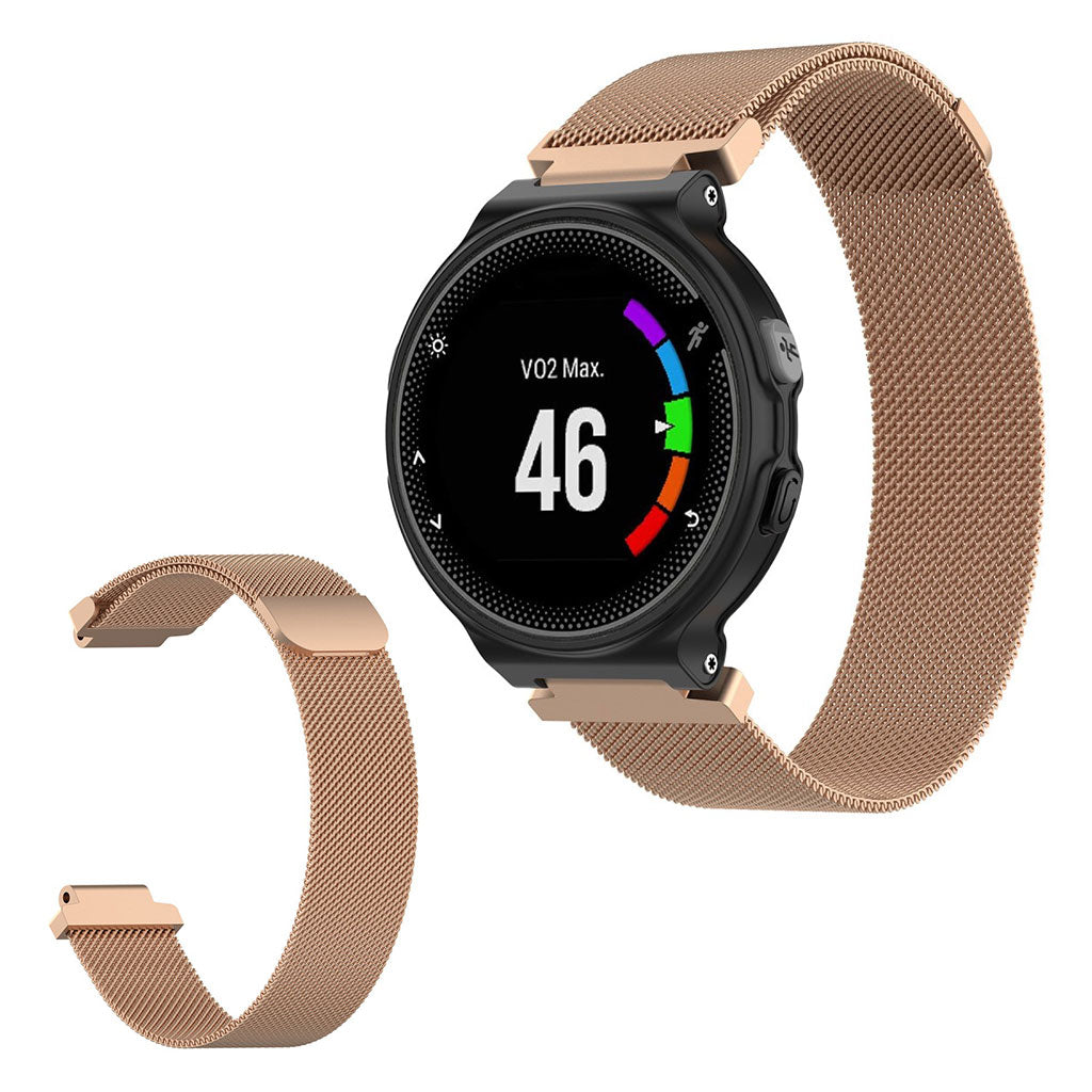 Meget smuk Universal Garmin Metal Rem - Pink#serie_4