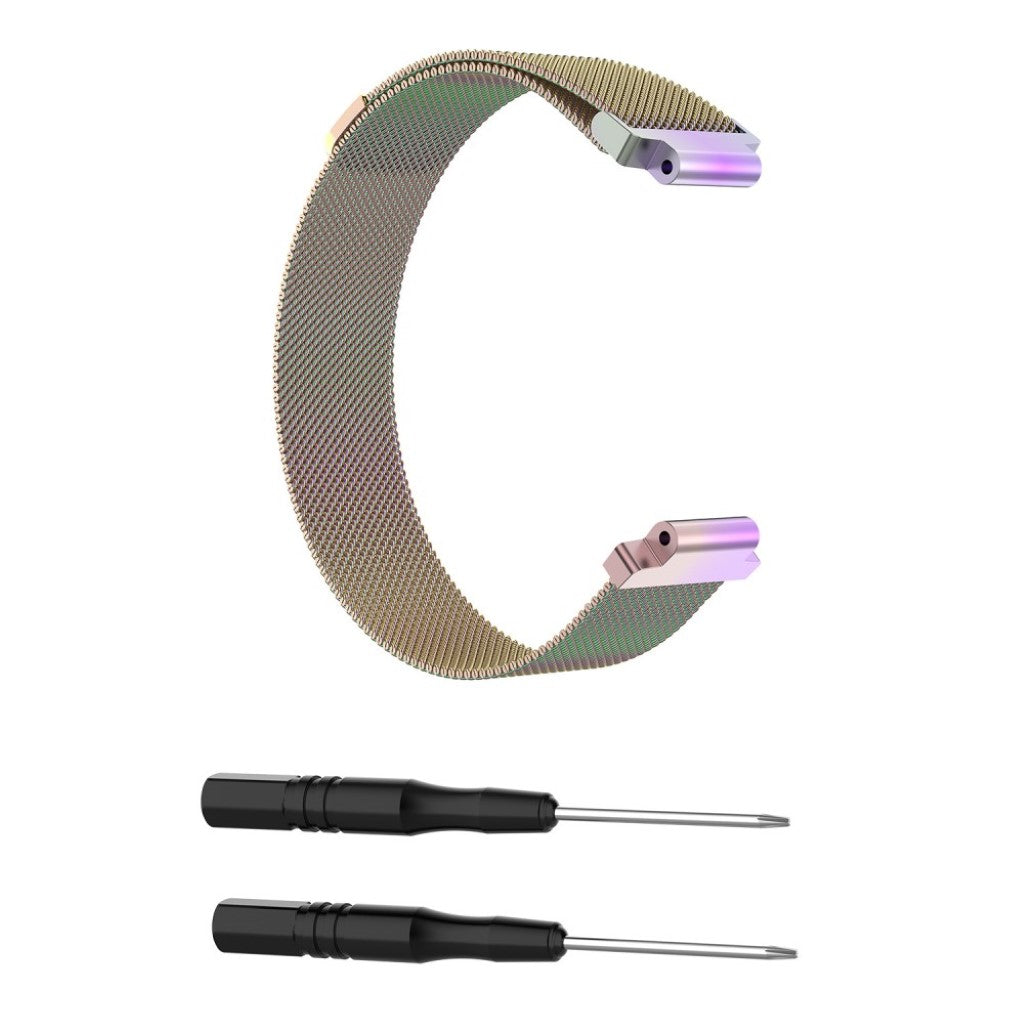 Meget smuk Universal Garmin Metal Rem - Flerfarvet#serie_6