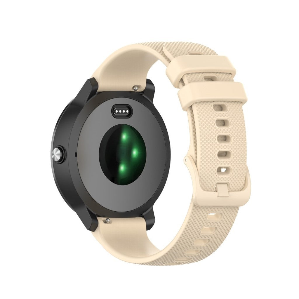 Garmin Vivoactive 3 / Garmin Vivoactive 3 Music Silikone Rem - Beige#serie_6