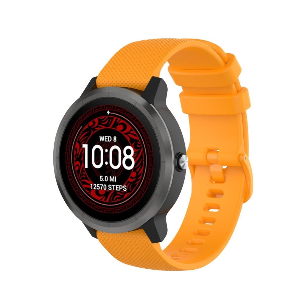 Garmin Vivoactive 3 / Garmin Vivoactive 3 Music Silikone Rem - Orange#serie_7