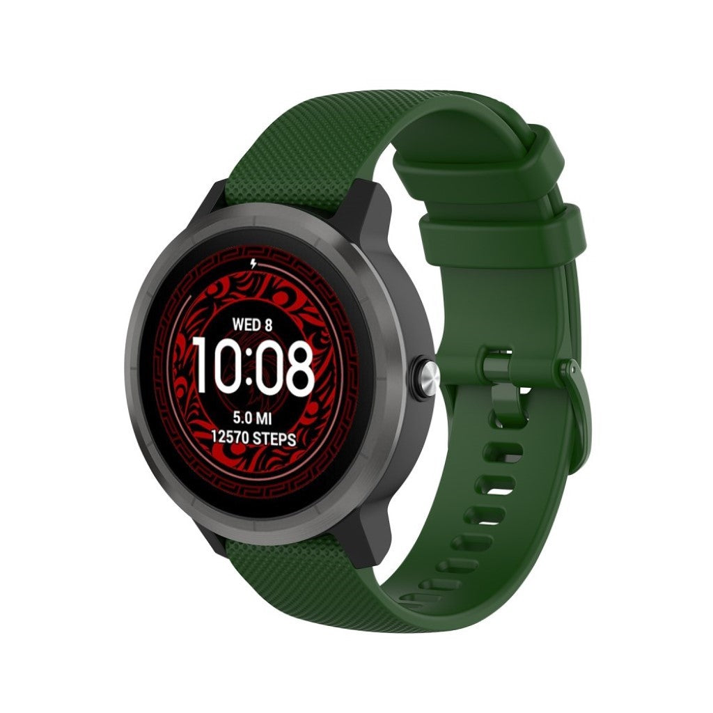 Garmin Vivoactive 3 / Garmin Vivoactive 3 Music Silikone Rem - Grøn#serie_9