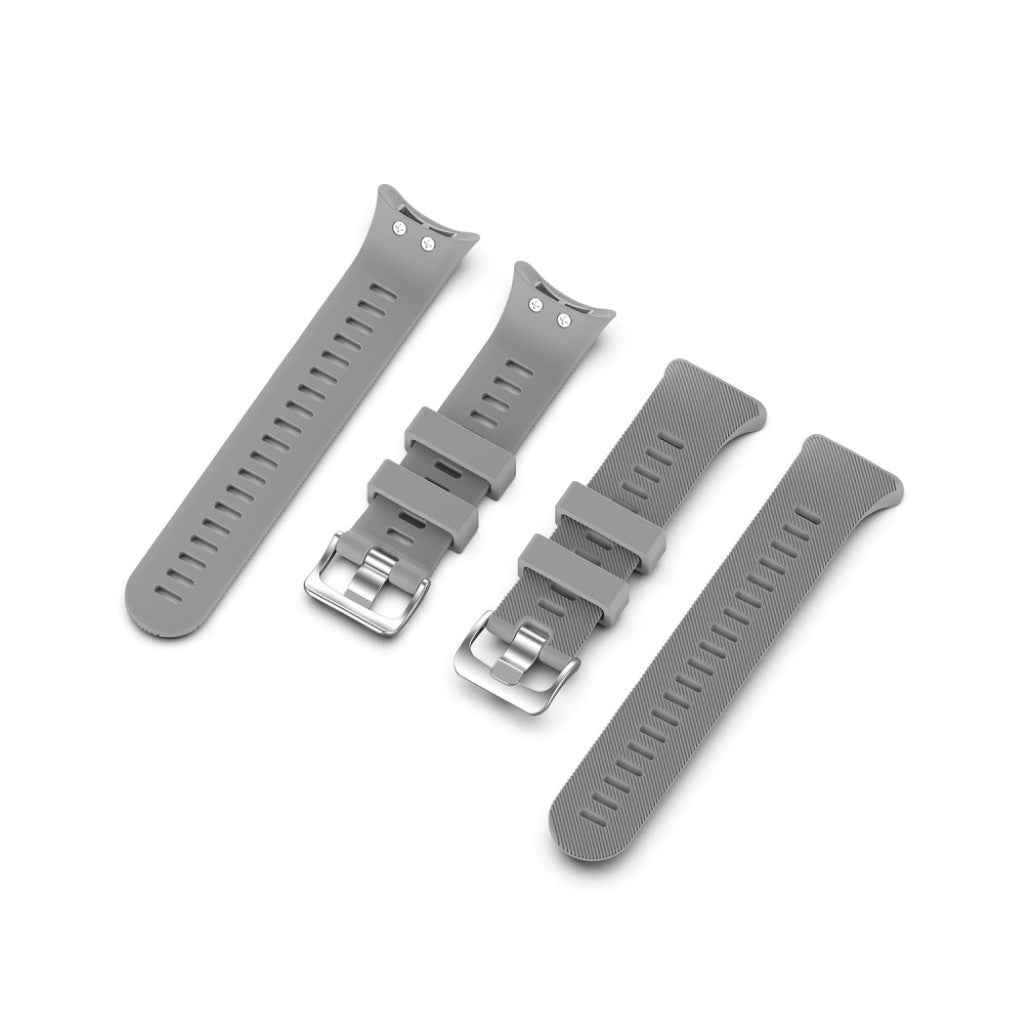 Garmin Forerunner 45 / Garmin Forerunner 45S Silikone Rem - Sølv#serie_3