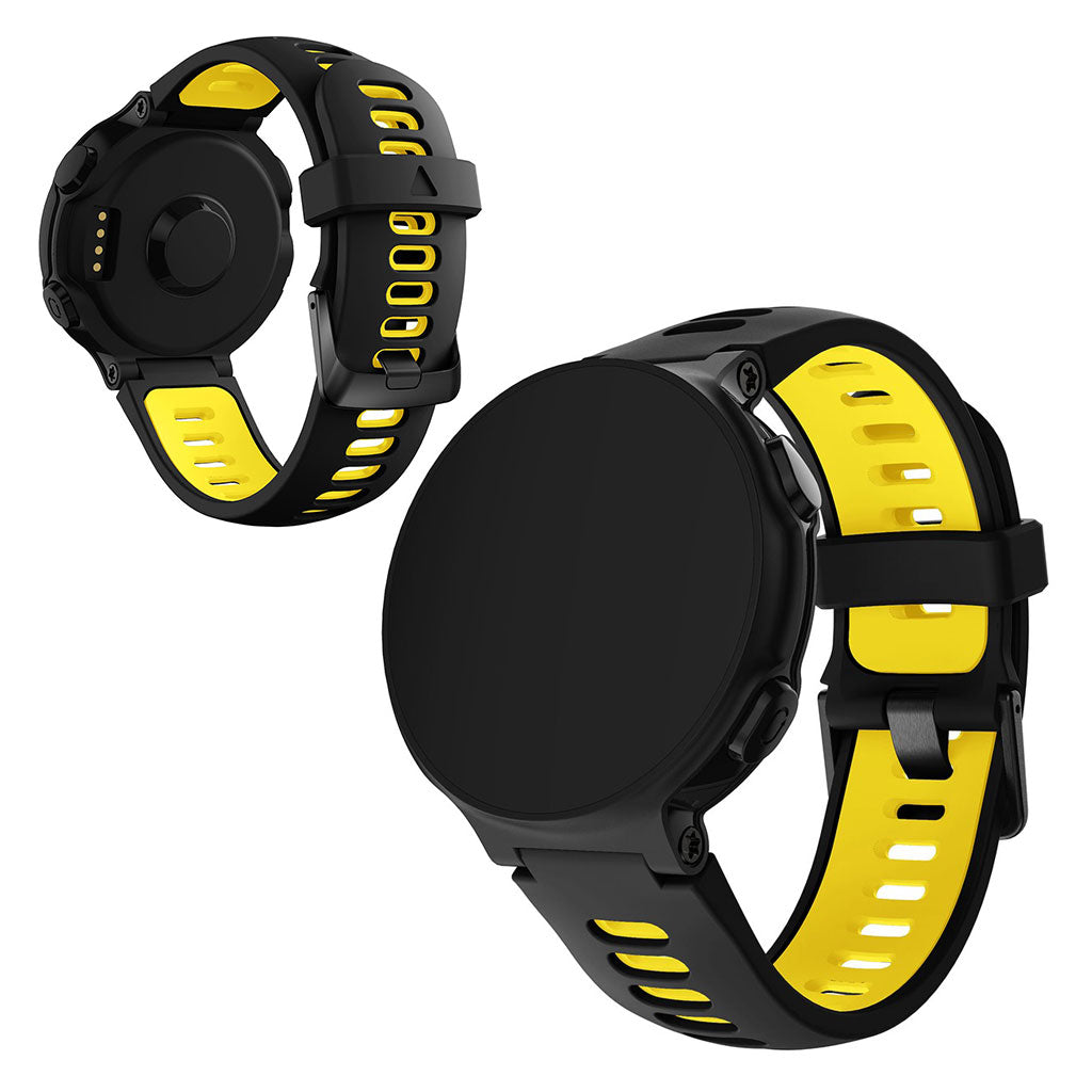 Rigtigt sejt Universal Garmin Silikone Rem - Sort#serie_4