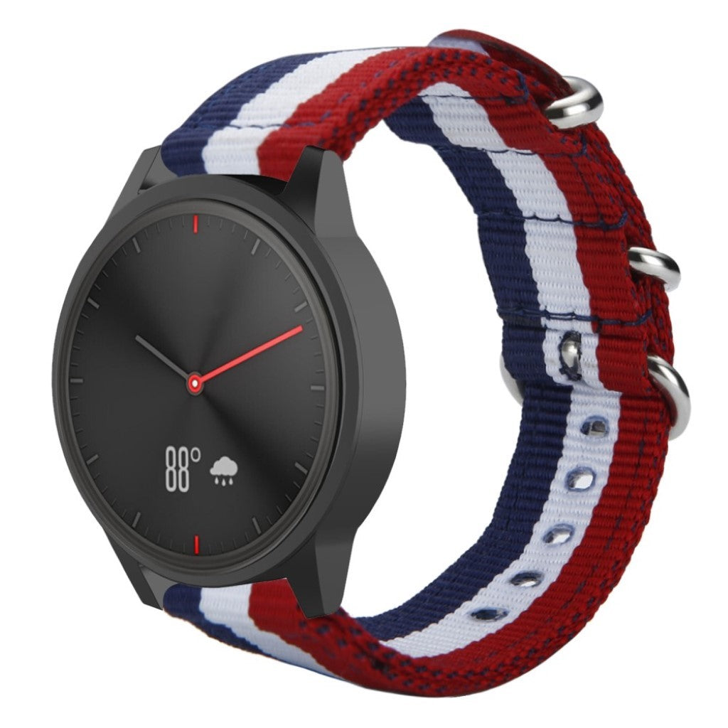 Helt vildt fed Universal Garmin Nylon Rem - Flerfarvet#serie_6